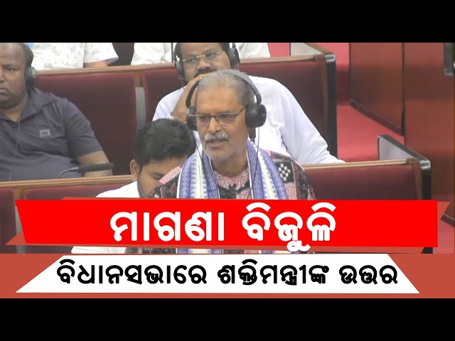 Odisha Assembly ।। Deputy CM KV Singh Deo highlighted 300 units free electricity assurance