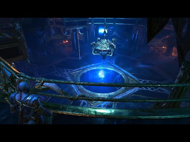 God of War retrieve the black rune Tyr's vault's