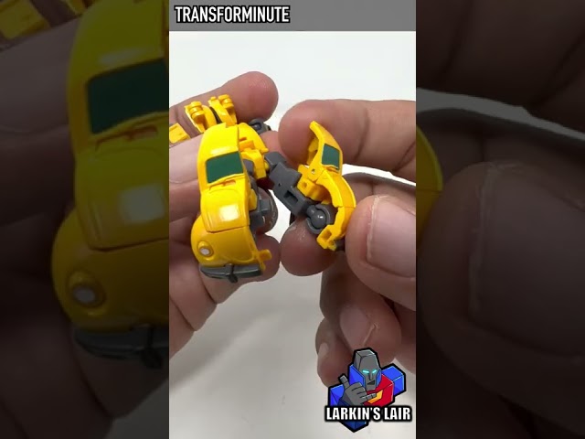 Micro sized Bumblebee!, Amazing Engineering, #TransforMinute #shorts NewAge H25 Herbie