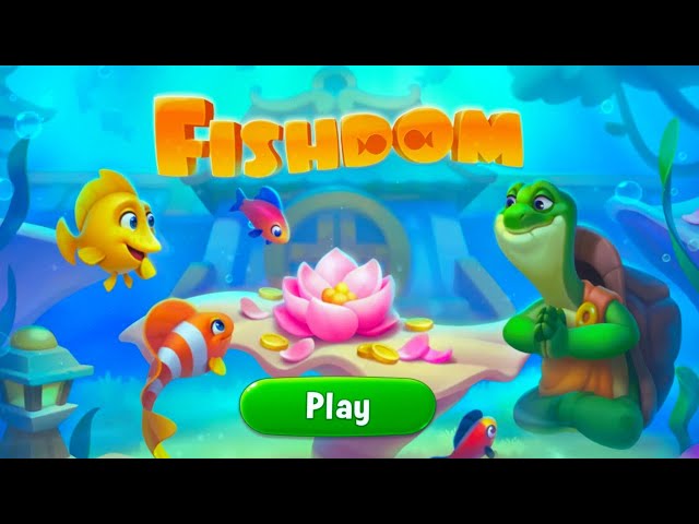 New Relaxing Satisfying Fishdom Best Levels Watch & Enjoy Ulimited Fun 24/7 Relaxation