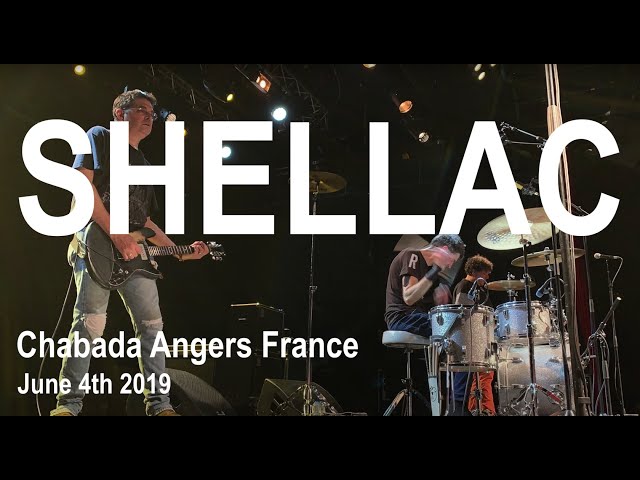 SHELLAC Full Live Concert 4K @ Chabada Angers France June 4th 2019