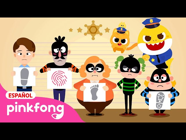 ¡Atrapemos a los ladrones con Pistas!🔎👣 | Juguemos al Veo Veo | Pinkfong en español