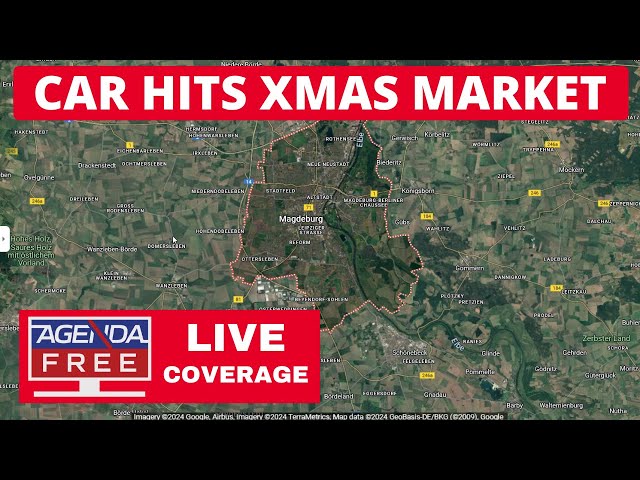 Car Drives into Crowd at Christmas Market in Magdeburg, Germany - LIVE Breaking News Coverage