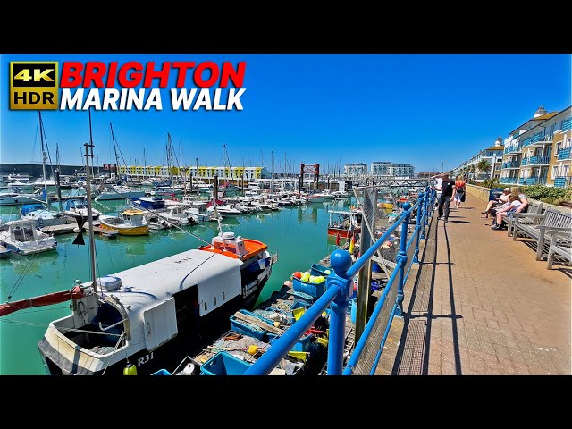 Exploring Brighton Marina 🇬🇧⚓️, the largest marina in the United Kingdom with over 1,300 berths 🛥