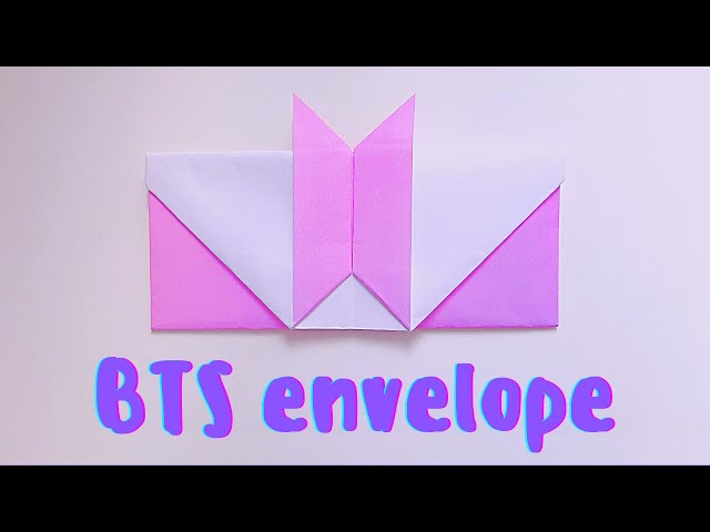 BTS Origami Envelope