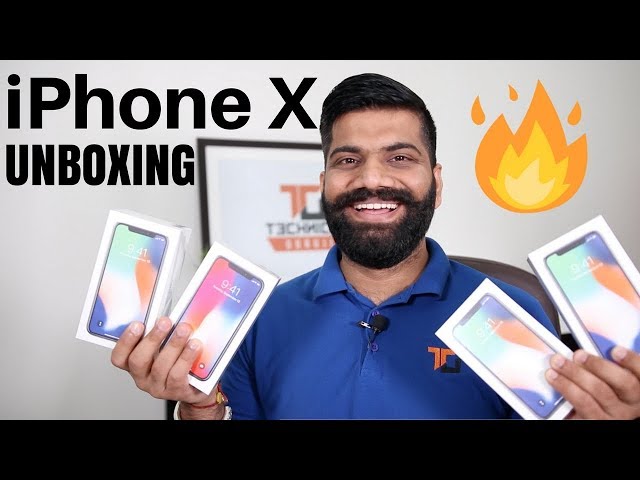 iPhone X Unboxing & First Look + Small Giveaway 🔥 🔥 🔥