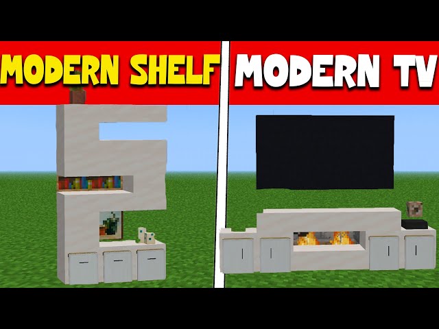 20+ INTERIOR BUILD HACKS in Minecraft !!!