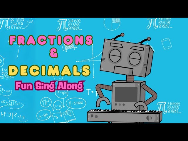 Fractions and Decimals Made Easy! 🎶 Fun Math Song for Kids | Learn with Music