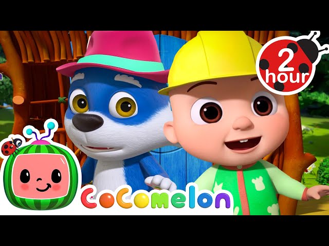 3 Little Friends 🐷 | Cocomelon - Nursery Rhymes | Fun Cartoons For Kids