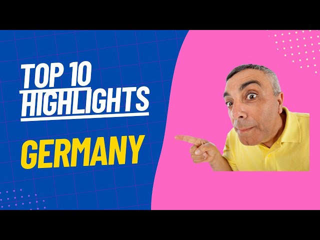 Top 10 Highlights of Germany #travelguide #germany #countryfacts #amazing #holiday #travel #top10