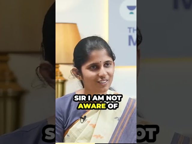 Ananya Reddy, Rank 3 IAS - UPSC 2023 | UPSC 2023 Mock Interview  | Questions #upsc #ias