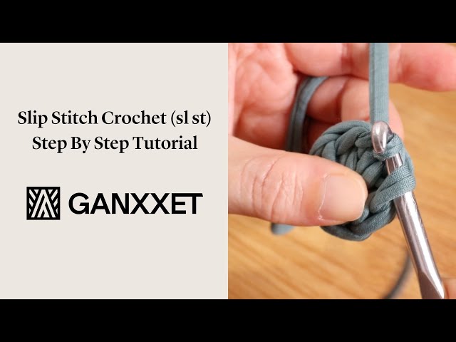 How To Slip Stitch In Crochet (Sl St): Step By Step Tutorial