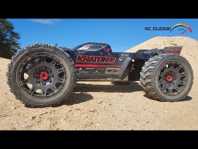 ARRMA Kraton 8s EXB with a NEW Brutally FAST Setup!! Extreme Beatdown!