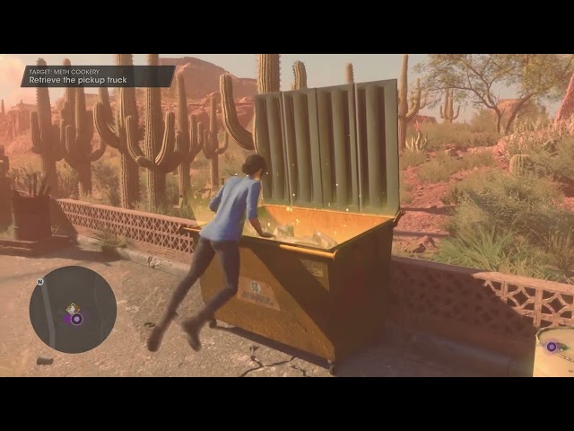 Saints Row Dumpster Diving