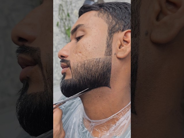 Beard Trim Step By Step | #shorts #viralvideo #shortvideo #beardgrooming #youtubeshorts