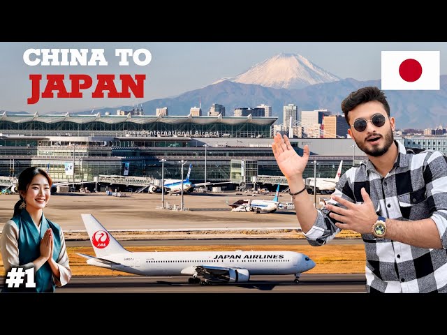 Travelling First Time to JAPAN 🇯🇵😍 (China to Japan)