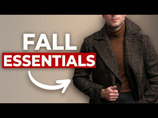 5 Fall Wardrobe Essentials Worth The Investment | Fall Outfit Ideas for Men