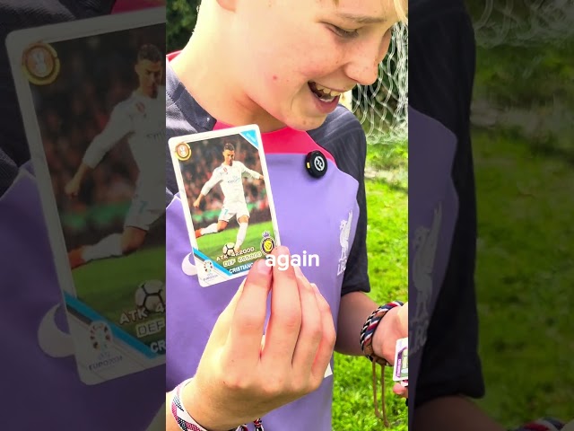 Unboxing FAKE football cards...