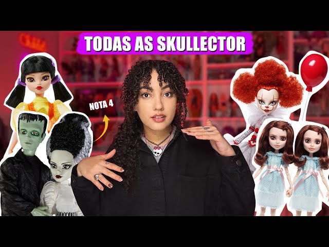 DANDO NOTAS PARA TODAS AS MONSTER HIGH SKULLECTOR JÁ LANÇADAS