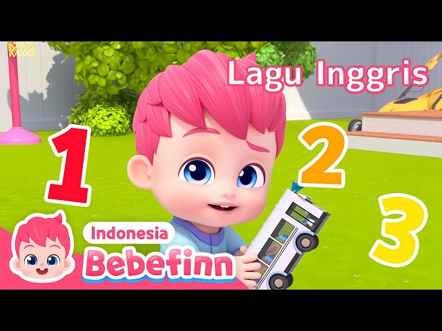 Lagu Angka | Satu, dua, tiga | Lagu Inggris & Indo | Lagu Anak | Bebefinn Bahasa Indonesia