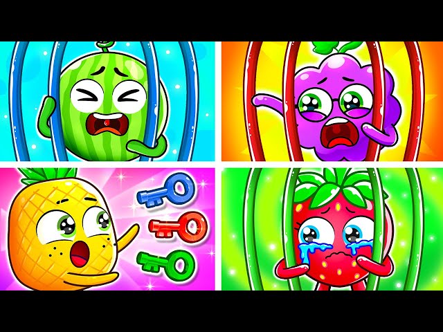 Escape from COLOR PRISON 🌈🔒 Yum Yum English Kids Songs