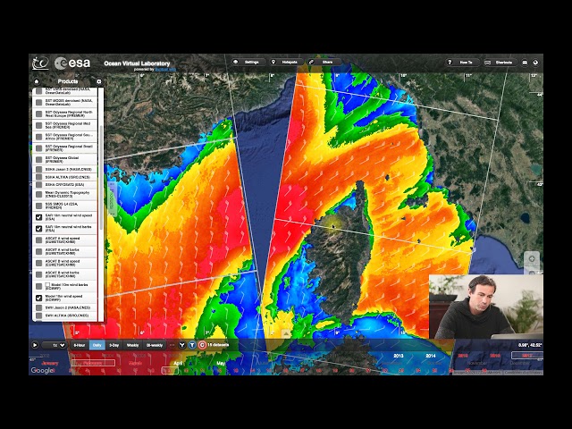 ESA Echoes in Space - Water: Ocean Wind