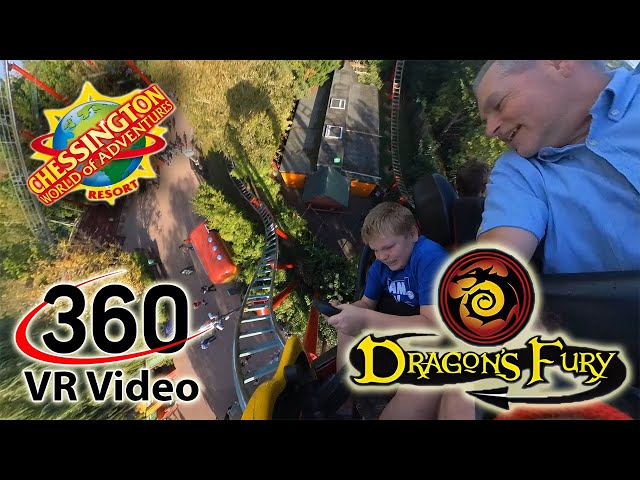 360 Vr of Dragons Fury at Chessington World of Adventures - Meta Quest - VR POV