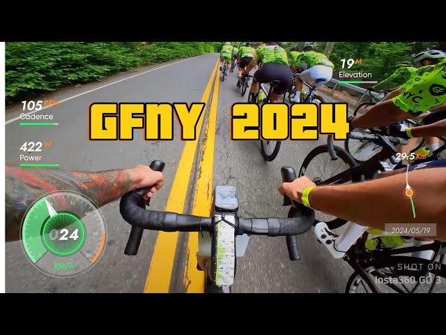 GRAN FONDO NUEVA YORK  2024 - POV del GFNY World Championship