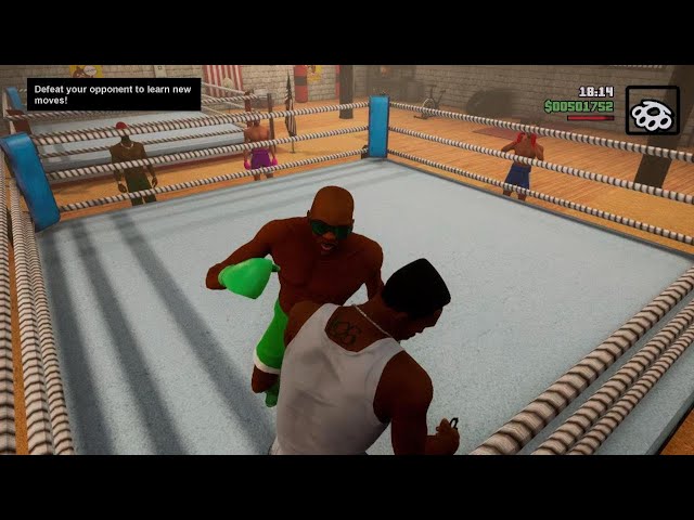 THIS OLD MAN GOT HANDS #gta #gtasanandreas #ps5 #gamingclips