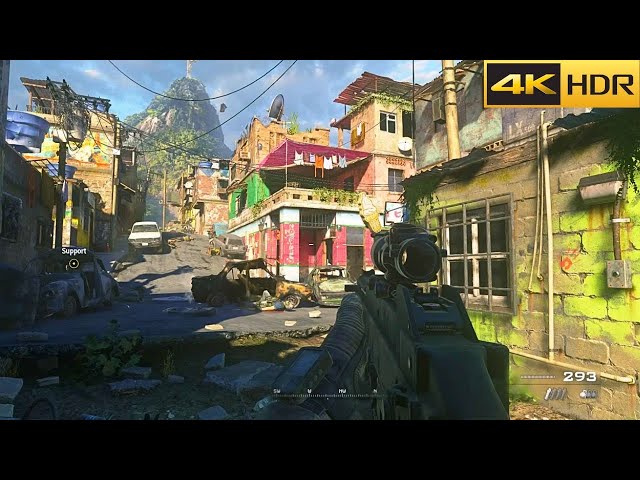 The Hornet's Nest | Favela Escape | Ultra High Graphics Gameplay [4K 60FPS HDR] Call of Duty