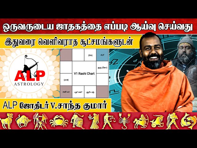 ஒருவருடைய ஜாதகத்தை எப்படி ஆய்வு செய்வது | ALP ASTROLOGY #alpastrologer #astrology #alpnewmethod