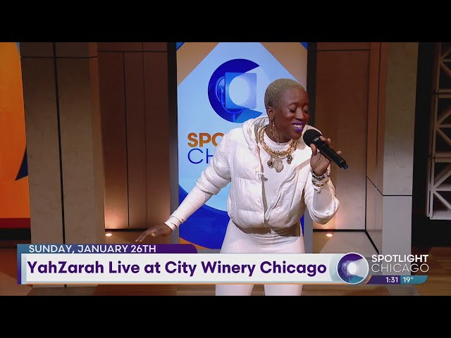 YahZarah Live at City Winery Chicago Performance