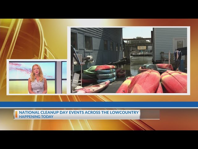 National Cleanup Day events across the Lowcountry