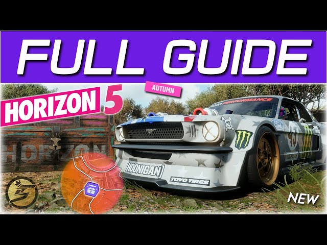 Forza Horizon 5 TREASURE HUNT DRIVING BY NUMBERS FH5 Treasure Hunt (Autumn Festival Playlist)