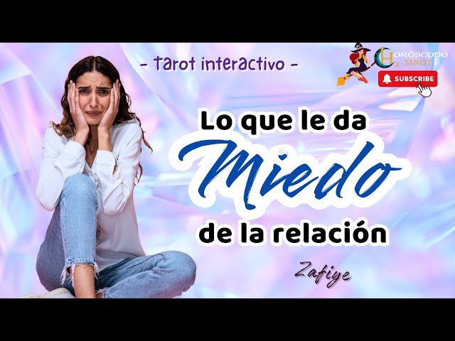 🙈😨Sus miedos en la relación👿😣#tarotamor #zafiyetarot #tarot #amor #videncia #AmorVerdadero