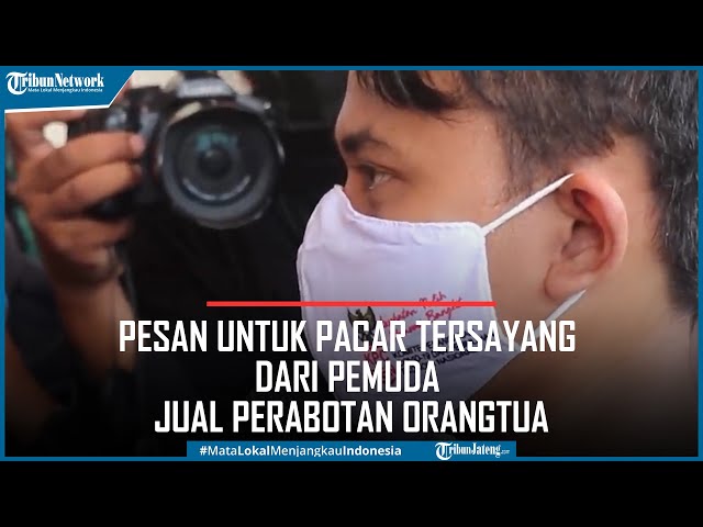 Pesan Romantis Untuk Pacar Tersayang dari Pemuda Jual Perabotan Rumah Ibunya