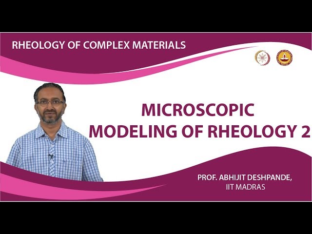 Microscopic modeling of rheology 2