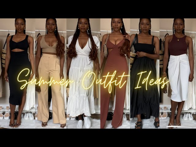 SPRING/SUMMER OUTFIT IDEAS 2021 - Try on haul (ZARA HAUL, H&M, WEEKDAY etc )