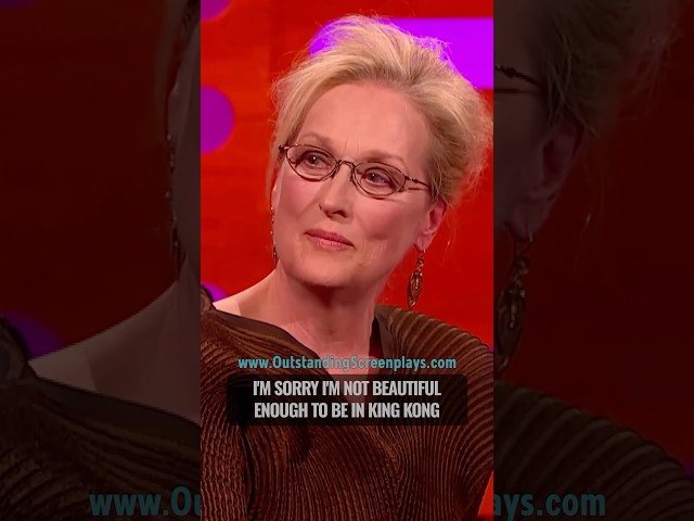 Meryl Streep was NOT Beautiful Enough⁉️