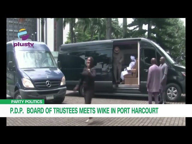 Party Politics: P.D.P.  Board Of Trustees Meets Wike In Port Harcourt | NEWS