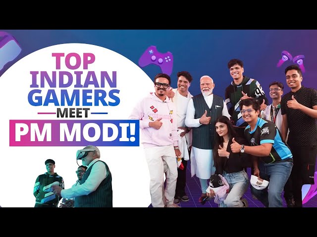 India's top gamers meet PM Modi | Game On ft. NaMo