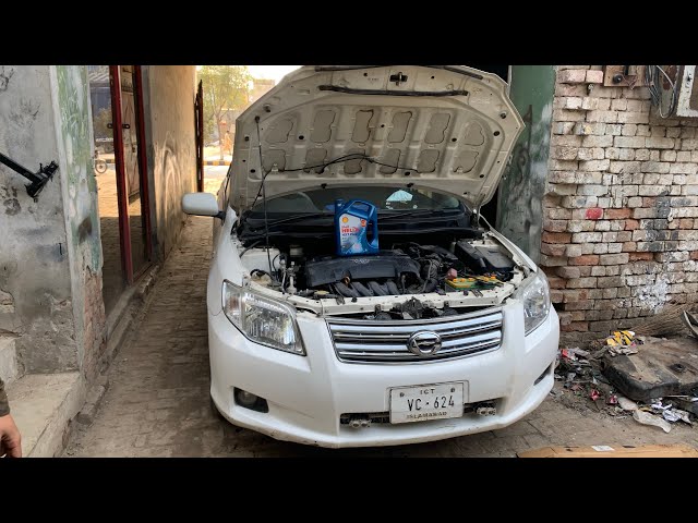 Toyota axio oil filter and engine oil change