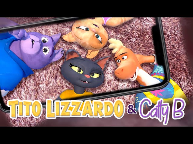 TITO LIZZARDO & CATTY B🦖😻 Vacaciones – canción original