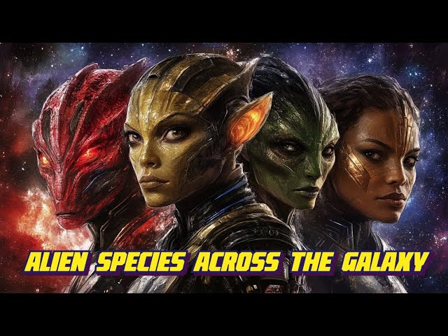 A Cosmic Saga: Alien Species Across the Galaxy