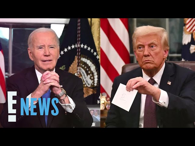 Joe Biden’s Farewell Letter to Donald Trump Revealed | E! News