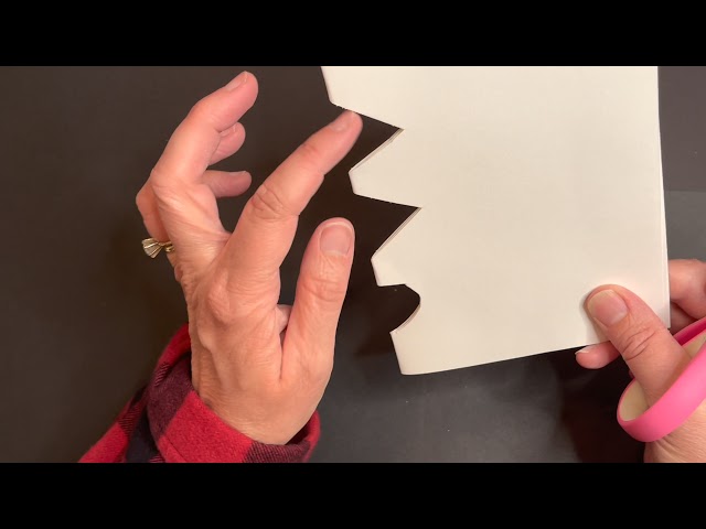 Easy Paper Snowflake for Kids