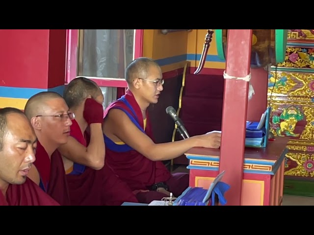 Kunrig Prayer at Bon Monastic Center, Dholanjee