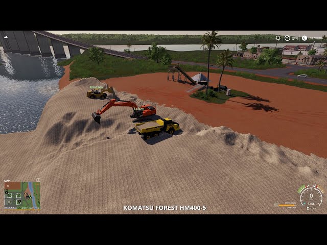 FS19 Live Dedi Server Multiplayer Mining Gameplay Day 4 MCE Map Farming Simulator 2019