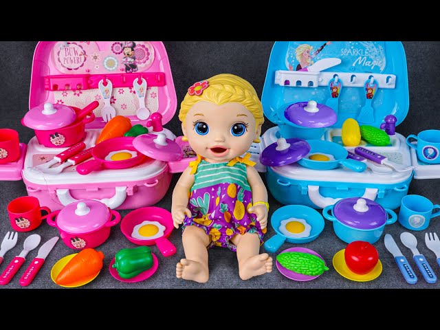 62 Minutes Satisfying with Unboxing Kitchen Cooking Set, Minnie Mouse Toys ASMR | Disney Toys World