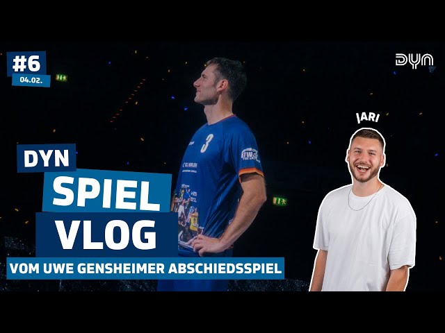 MITTENDRIN zwischen LEGENDEN 😍🌟 | Spielvlog vom Gensheimer Abschiedsspiel | Dyn Handball